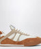 Chloé Kick brown and white Sneakers in mesh and leather