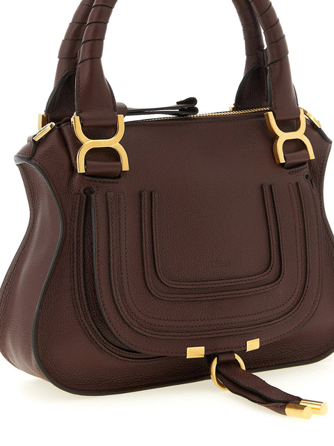 Chloé Marcie Bag With Saddle Stitching