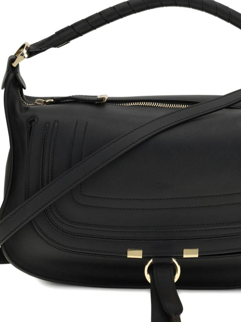 Chloé Marcie Shoulder Bag In Soft Leather