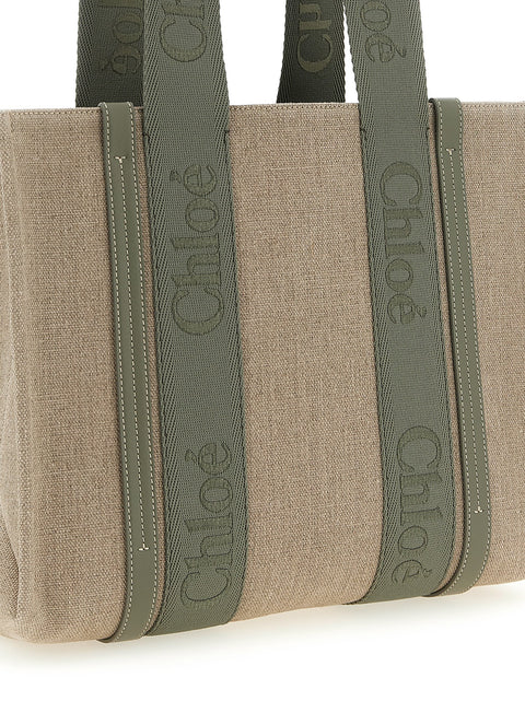 Chloé Medium Woody Shopping Bag