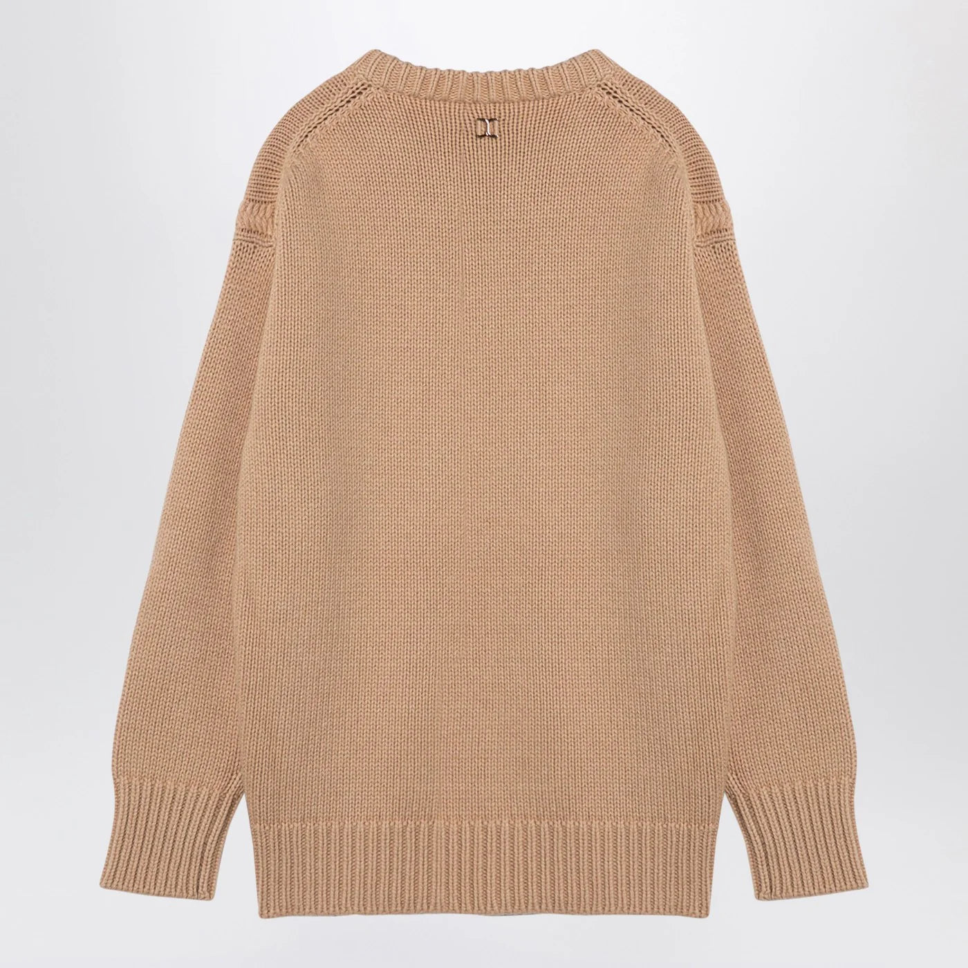 Chloé Nude cashmere and cotton oversize jumper