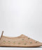 Chloé Rita Blushy Beige ballet flats in transparent mesh