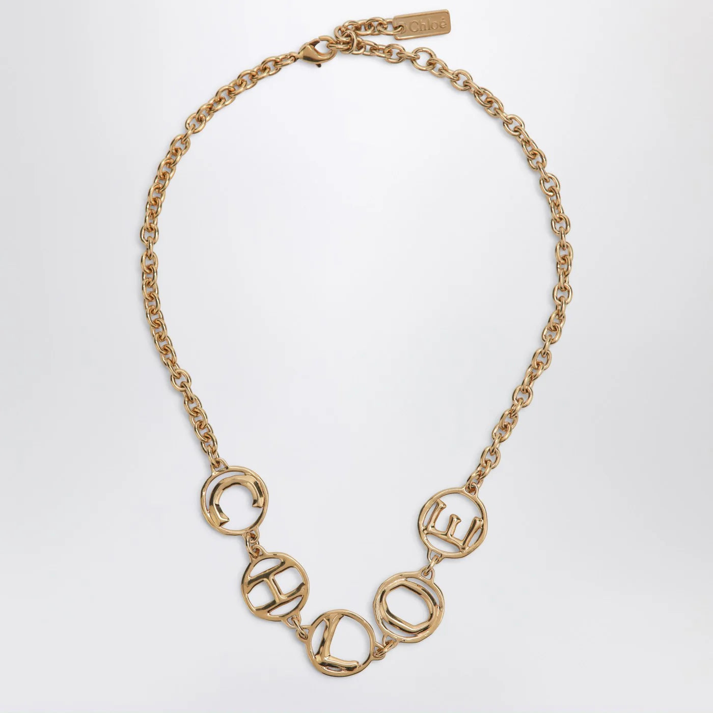 Chloé Script Vintage Gold choker