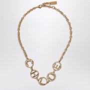 Chloé Script Vintage Gold choker