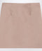 Chloé Short pink satin pencil skirt
