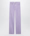 Chloé Straight jeans in lavender organic cotton denim