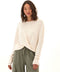 Chloe Textured Jersey Twist Dolman Top