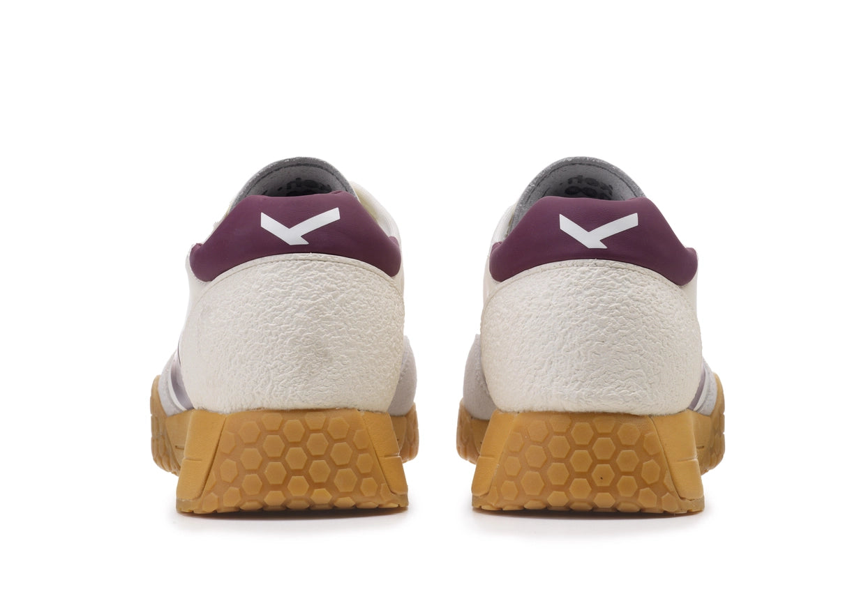 Choco - Vintage Sneakers WHITE/BORDEAUX-Sneakers-KEH-NOO-40-GREEN/ORANGE-Urbanheer