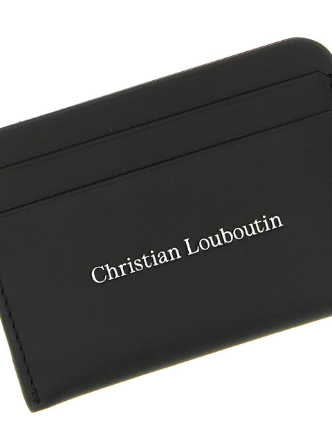 Christian Louboutin Black Canopy Card Holder