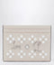 Christian Louboutin Kios card holder in grained calfskin and spikes