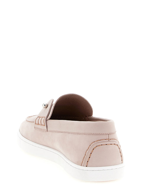Christian Louboutin Loafers With Chambeliboat Metal Detail