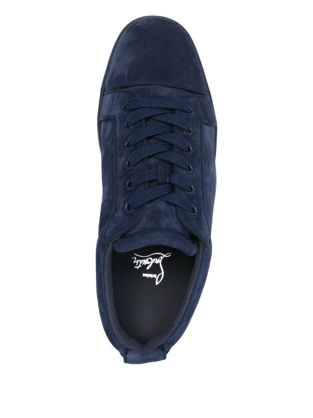Christian Louboutin ネイビー メンズ 43 2/1 new Christian Louboutin Sneakers Blue exclusive offer at Urbanheer
