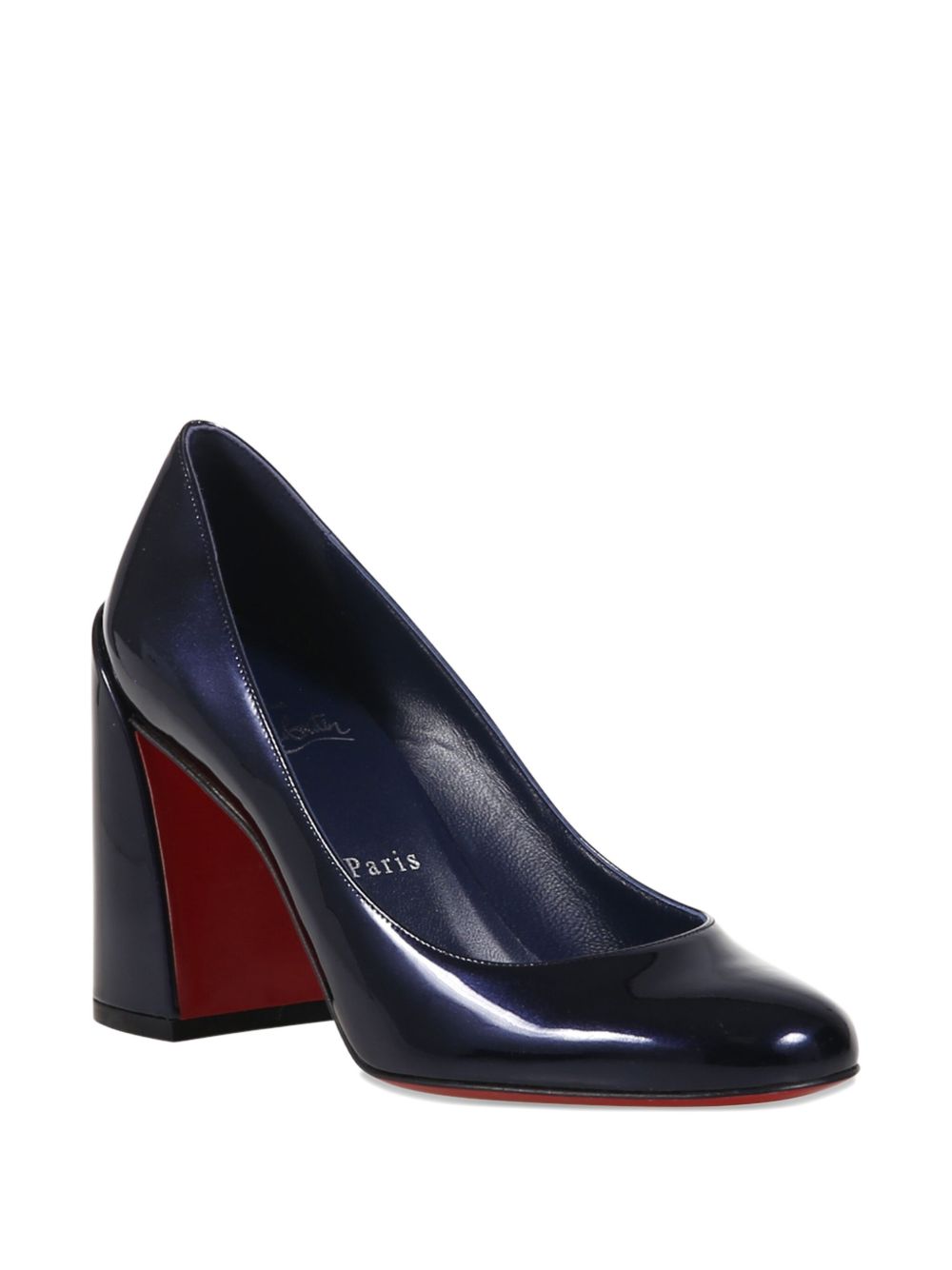 Christian Louboutin With Heel Blue