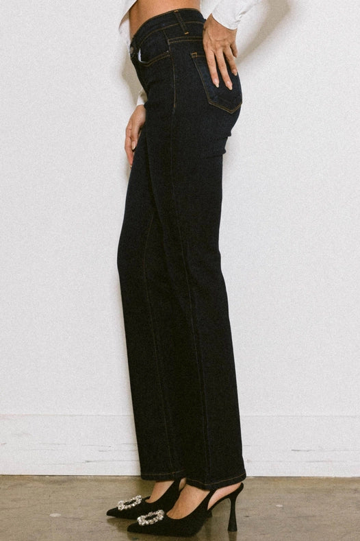 Circo Loco Bootcute Jeans Dark Stone-Jeans-Vibrant M.i.U-1-Dark Stone-Urbanheer