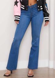 Circo Loco Bootcute Jeans Medium Stone-Jeans-Vibrant M.i.U-1-Medium Stone-Urbanheer