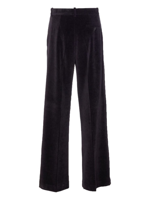 Circolo 1901 Cotton wide-leg trousers