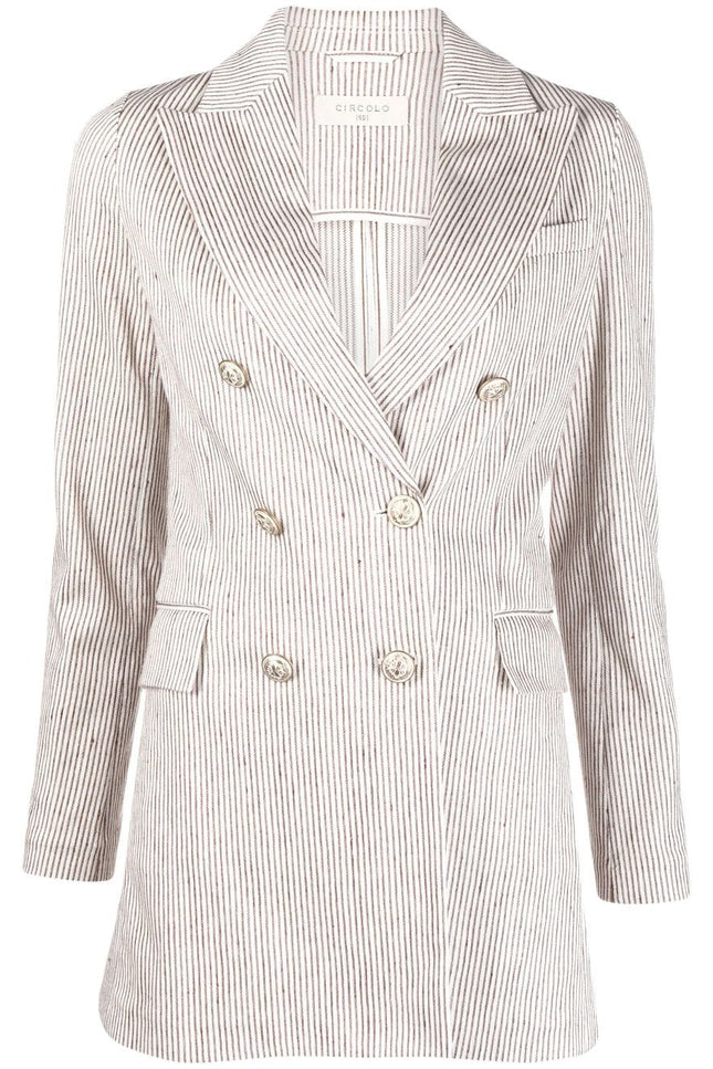 Circolo 1901 Jackets Brown-women > clothing > jackets-Circolo 1901-Urbanheer
