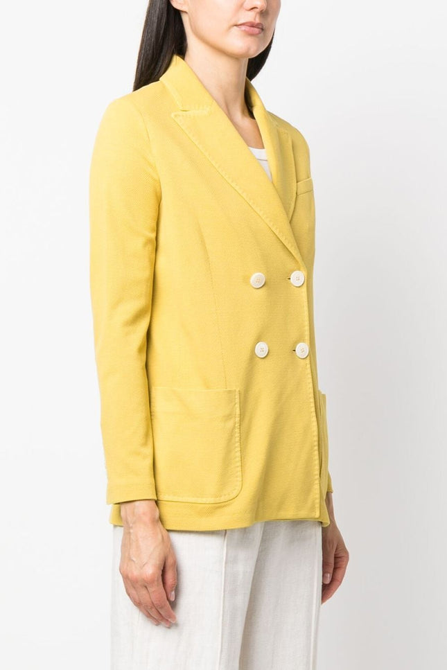 Circolo 1901 Jackets Yellow-women > clothing > jackets-Circolo 1901-48-Yellow-Urbanheer