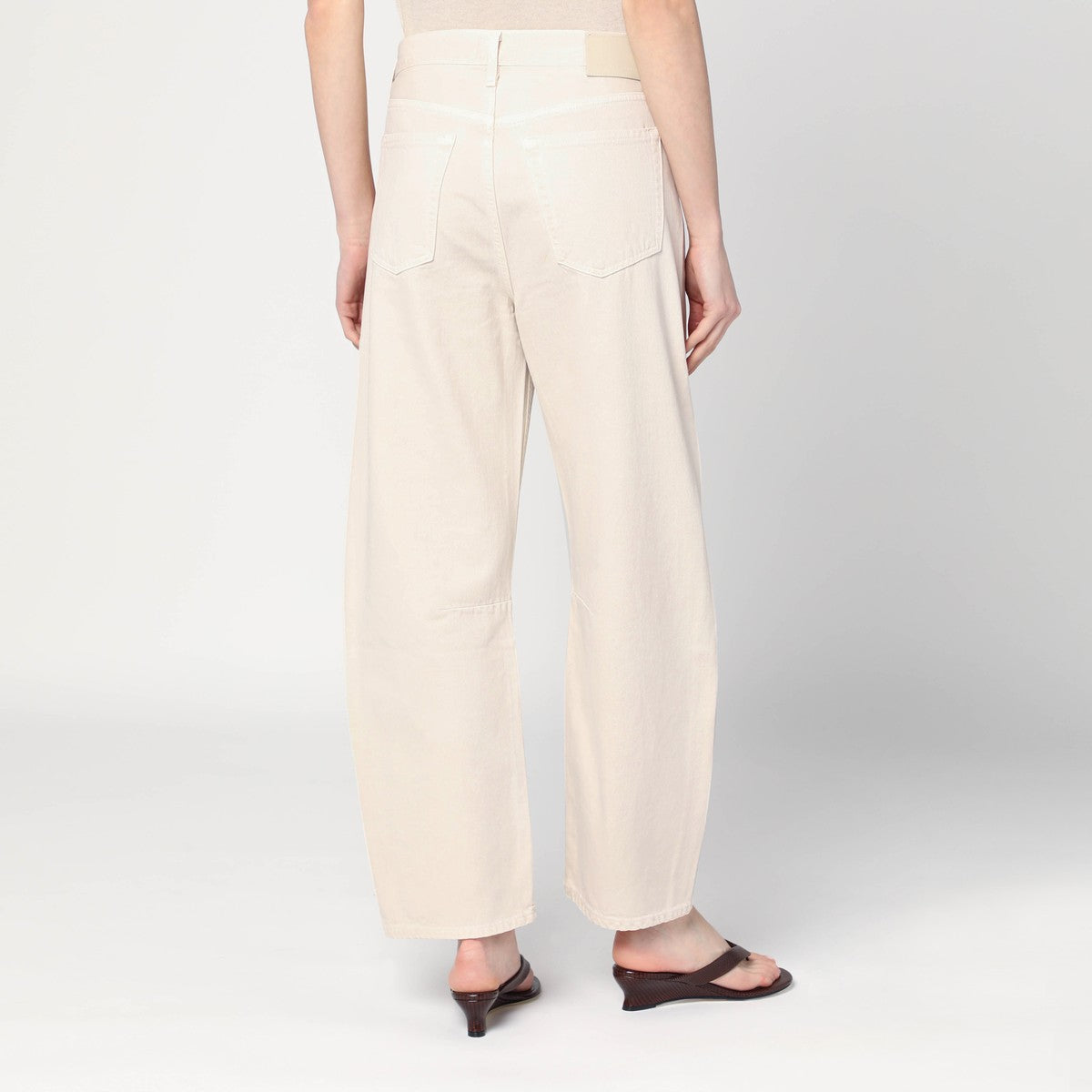 Citizens of Humanity Almond-coloured Miro jeans