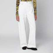 Citizens of Humanity White Pashmina Ayla baggy jeans