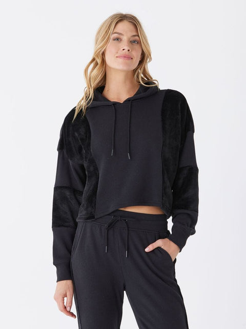 Clarabelle Fleece Sherpa Pullover Hoodie