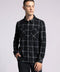 Clark Shirt - Long Sleeve Button Up BLACK CREAM PLAID-Shirts-Thread & Supply (Mens)-M-Urbanheer
