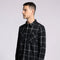 Clark Shirt - Long Sleeve Button Up BLACK CREAM PLAID-Shirts-Thread & Supply (Mens)-M-Urbanheer