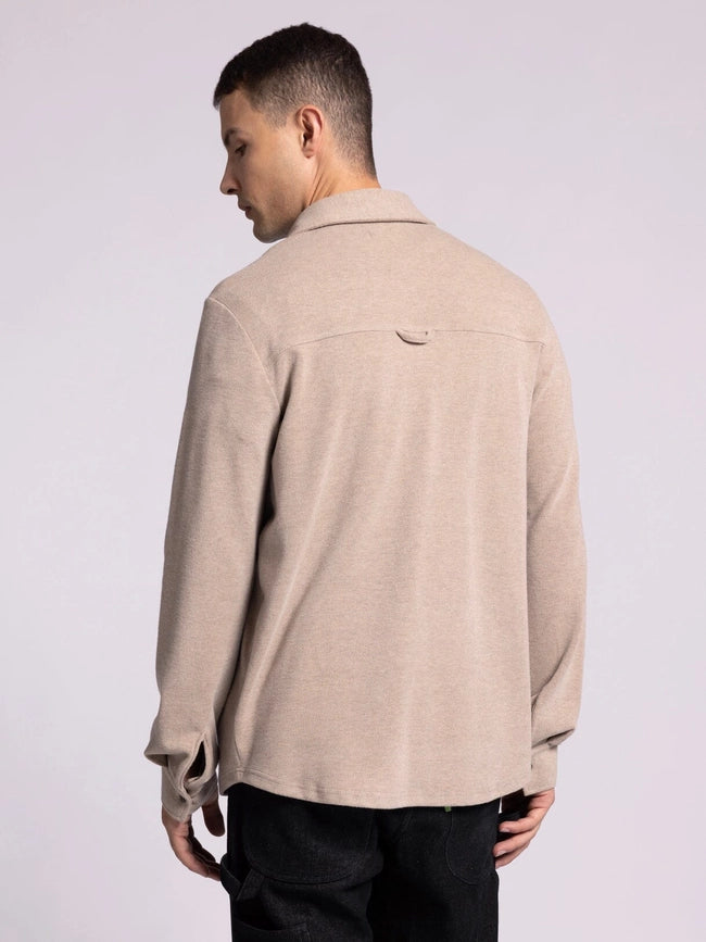 Clark Shirt - Long Sleeve Button Up CLOVE HEATHER-Shirts-Thread & Supply (Mens)-M-Urbanheer