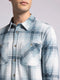 Clark Shirt - Long Sleeve Button Up CREAM TEAL PLAID-Shirts-Thread & Supply (Mens)-M-Urbanheer