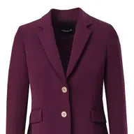 Classic Blazer with Metallic Buttons