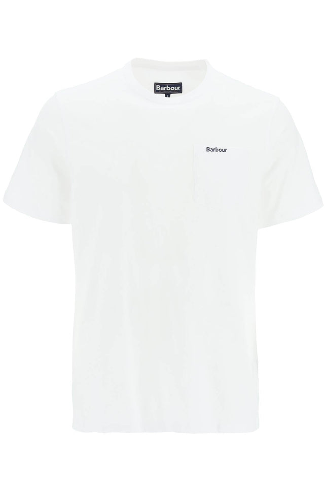 Classic Chest Pocket T-Shirt-men > clothing > t-shirts and sweatshirts > t-shirts-Barbour-xl-Bianco-Urbanheer