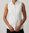 Classic White Button‑Down Cotton Top