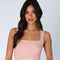 Clean Line Square Shirred Top-Top-NIKIBIKI-One Size-2229 Peachy Pink-Urbanheer