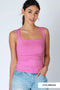 Clean Line Square Shirred Top-Top-NIKIBIKI-One Size-2235 Crocus-Urbanheer