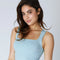 Clean Line Square Shirred Top-Top-NIKIBIKI-One Size-2229 Peachy Pink-Urbanheer
