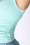 Clean Line Square Shirred Top-Top-NIKIBIKI-One Size-2229 Peachy Pink-Urbanheer