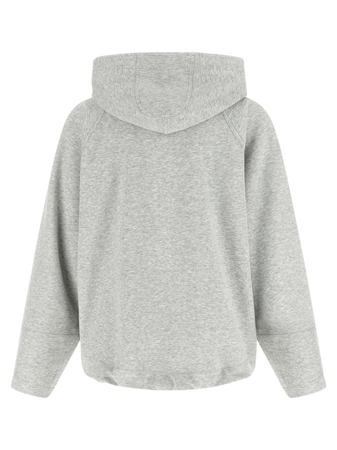 Co Grey Scuba Jersey Hoodie