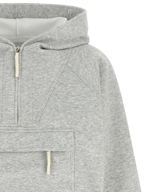 Co Grey Scuba Jersey Hoodie