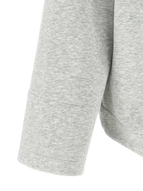 Co Grey Scuba Jersey Hoodie