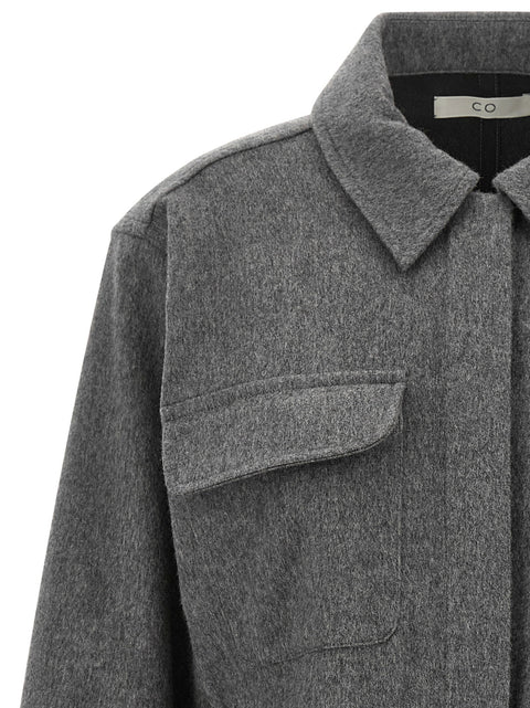 Co Grey Workwear Overshirt