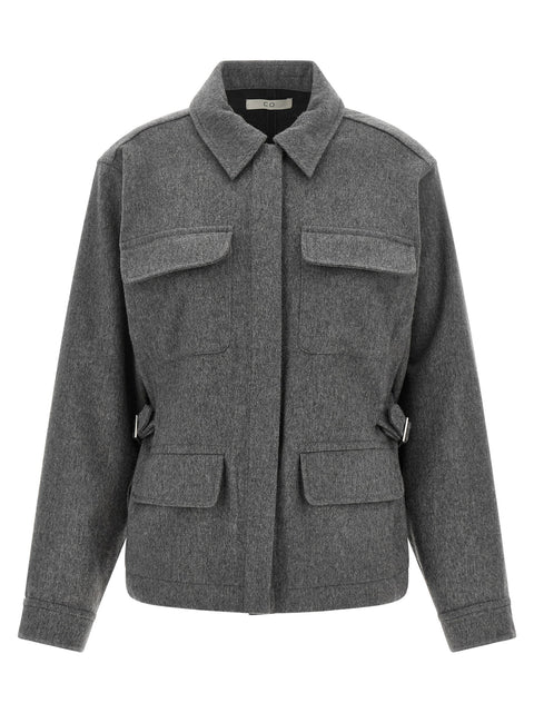 Co Grey Workwear Overshirt