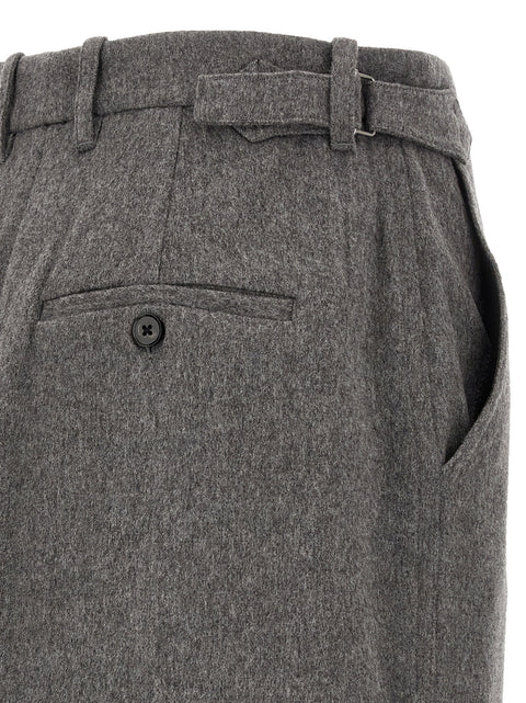 Co Wool And Cashmere Tailored Skirt