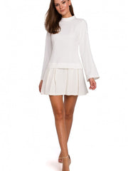 Cocktail Dress Women Outfit 138567 Makover-Formal Dresses, Cocktail Dresses-Makover-beige-L-Urbanheer