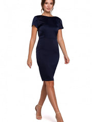 Cocktail dress women outfit 138752 Makover-Formal Dresses, Cocktail Dresses-Makover-navy blue-L-Urbanheer