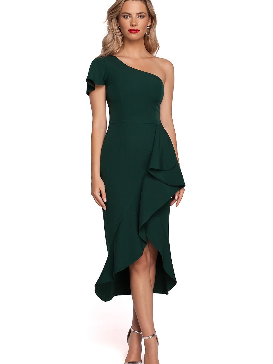 Cocktail dress women outfit 170504 Makover-Formal Dresses, Cocktail Dresses-Makover-green-L-Urbanheer