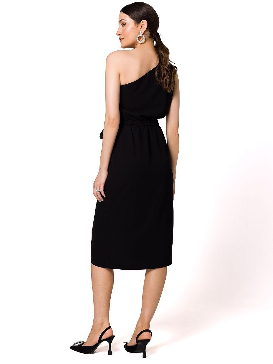 Cocktail dress women outfit 178299 Makover-Formal Dresses, Cocktail Dresses-Makover-black-L-Urbanheer