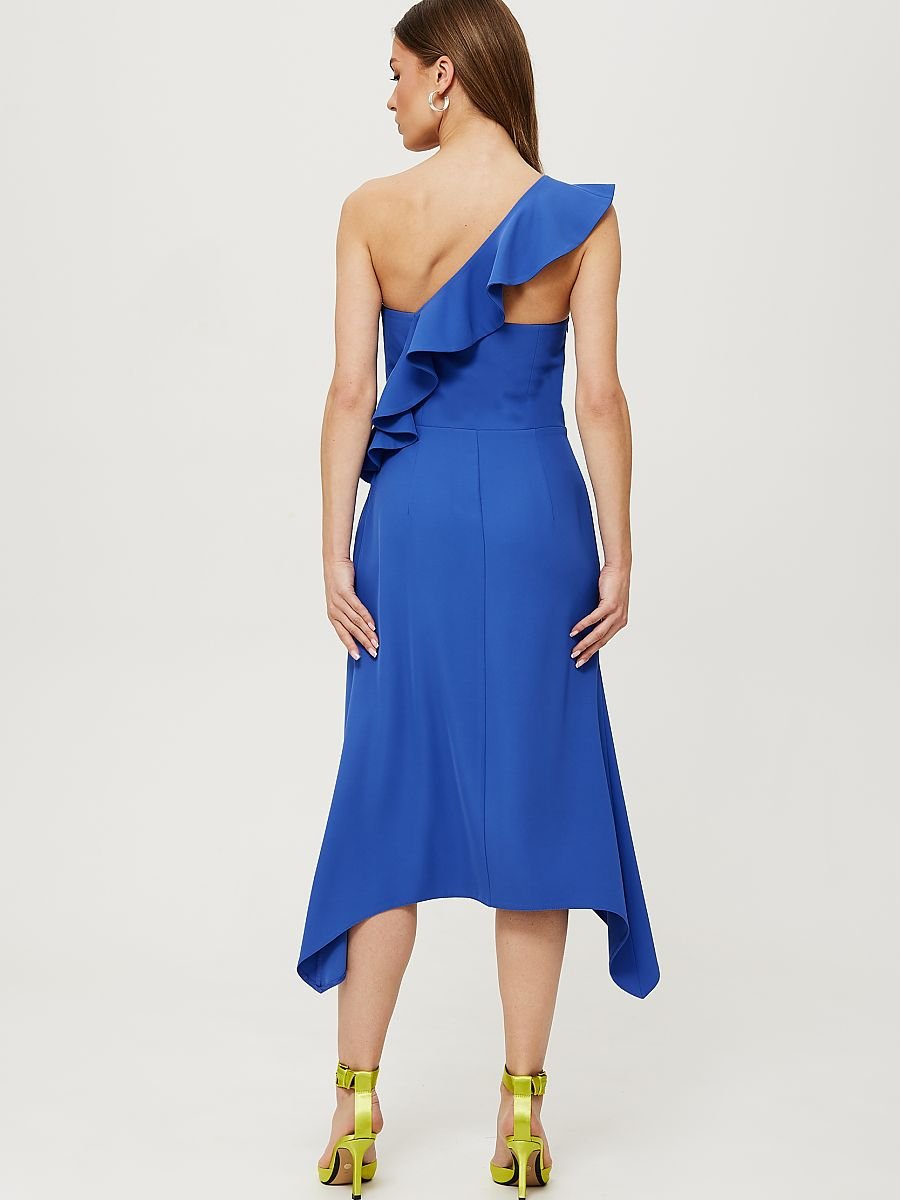 Cocktail dress women outfit 193989 Makover-Formal Dresses, Cocktail Dresses-Makover-blue-L-Urbanheer