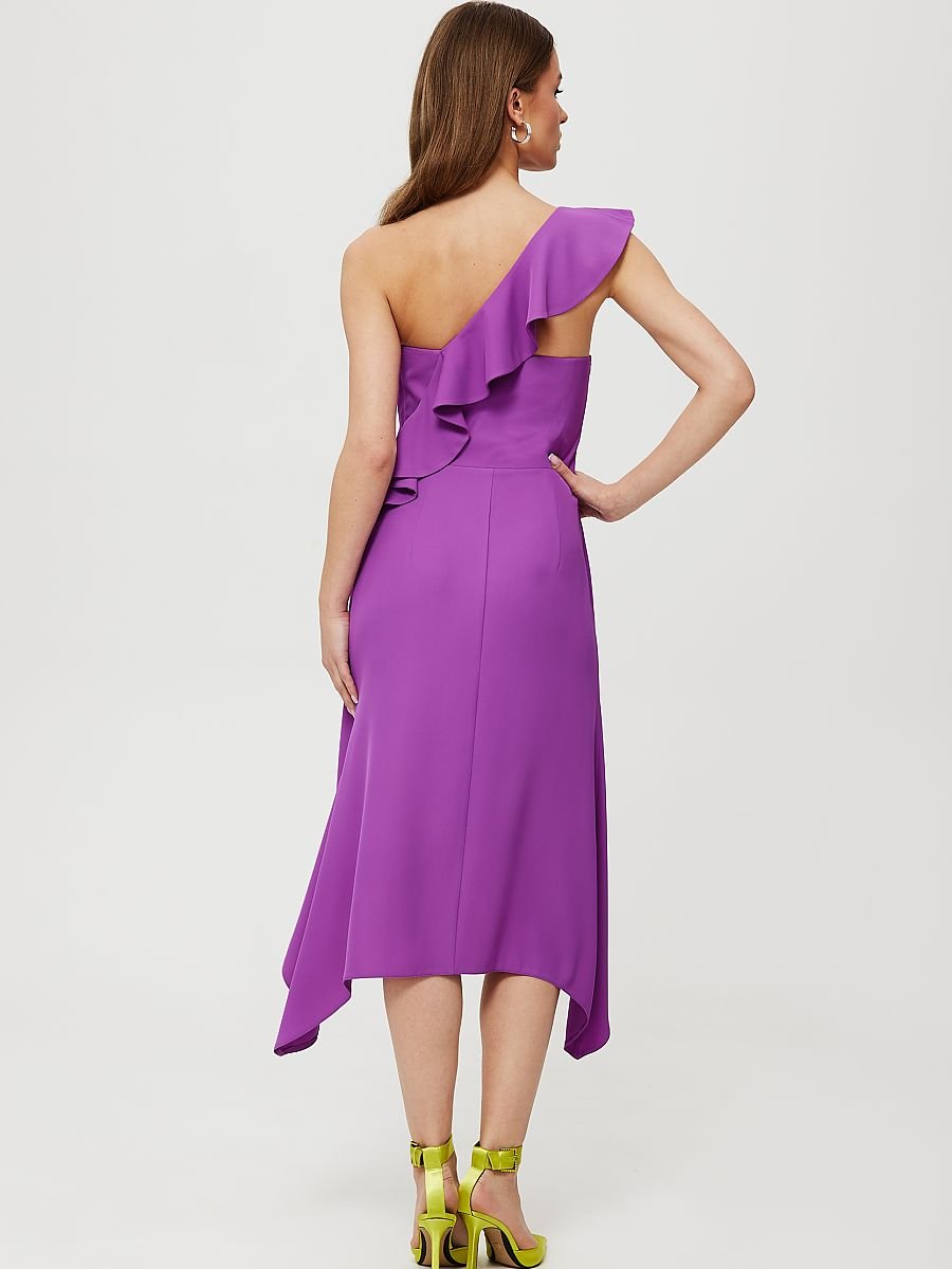 Cocktail dress women outfit 193990 Makover-Formal Dresses, Cocktail Dresses-Makover-violet-L-Urbanheer