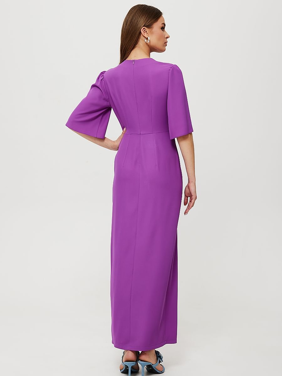 Cocktail dress women outfit 193998 Makover-Formal Dresses, Cocktail Dresses-Makover-violet-L-Urbanheer
