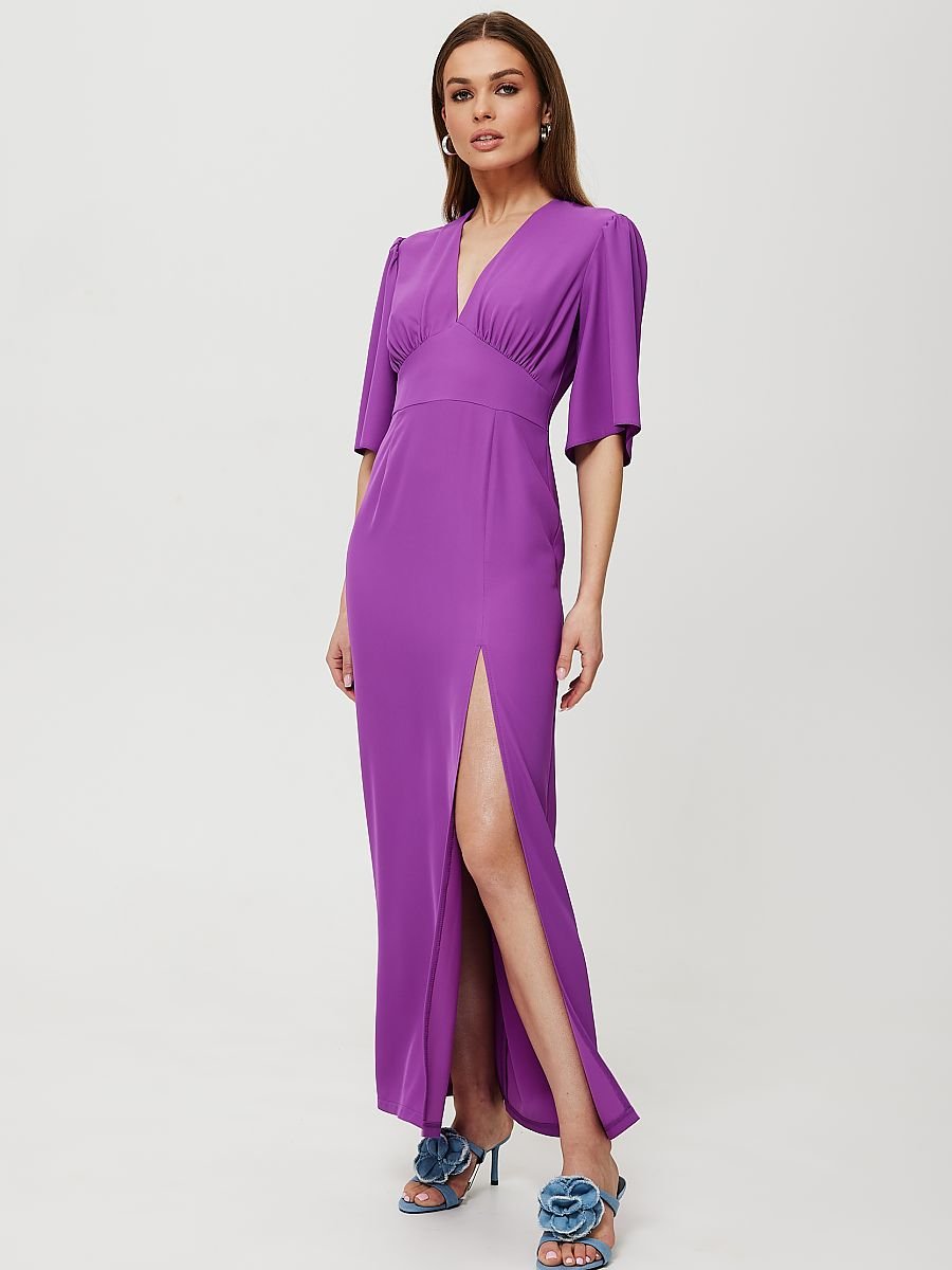 Cocktail dress women outfit 193998 Makover-Formal Dresses, Cocktail Dresses-Makover-violet-L-Urbanheer